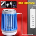 thumbnail image 2 of Para Exteriores Con Luz Ultravioleta, Mosquitos, Moscas E Insectos, Lámpara Zapper, Lámpara De Camping Portátil Recargable Por Usb, Lámpara Led Para Tienda De Campaña Cateissary HA046537-02, 2 of 5