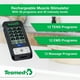 thumbnail image 2 of TESMED Trio 6.5: Unidad TENS recargable por USB para aliviar el dolor y estimulador muscular EMS, 36 programas, 40 niveles de intensidad, 4 electrodos (EMS, TENS y masaje), ideal para fitness y terapi, 2 of 5