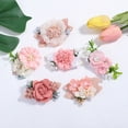 thumbnail image 5 of New Girls Cute Flower Petals Hairpins Sweet Pearl Chiffon Hair Decorate Headwear Hair Clips Barrettes Kids Hair Accessories Gift, 5 of 7