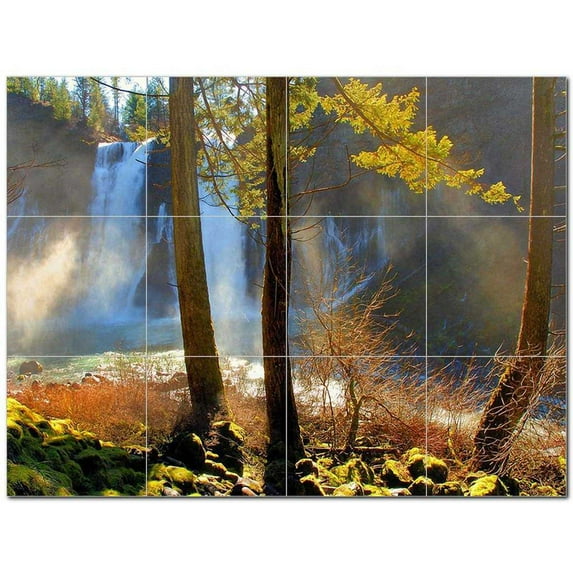 Landscapes Nature.Npsh Ceramic Tile Mural Kitchen Backsplash Bathroom Shower 405407-L43