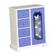 thumbnail image 3 of Caja de madera para guardar joyas, vitrina para joyas decorativas para mujer Púrpura, 3 of 9