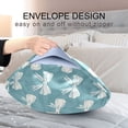 thumbnail image 5 of Ryvnso Satin Pillowcase Turquoise Bows Pillow Cases Standard Size 26x20in, 5 of 6
