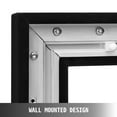KFFKFF Projector Screen 130 inch Outdoor Projector Screen 169 Movie Screen Fixed Frame 3D