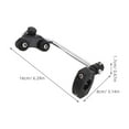 thumbnail image 4 of Dayesque Universal Motorcycle Windscreen Mount Set, Windshield Bracket Support for Modified Motorcycles, 1 Pair, 4 of 8