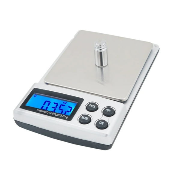 200g X 0.01g Digital Jewelry Scale, Weighing Scales Electronic Pocket Balance Mini Gram With LCD BackLight Weighing Tool ,Smart Design