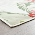 thumbnail image 4 of Stunning Transitional 5' x 7' Cream and Pink Polypropylene Outdoor Area Rug, 4 of 7