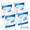 White-4, variant on White 4-Pack Wall Mount Brochure Holder 8.5 x 11 Inch Outdoor Literature Display Rack