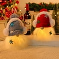 thumbnail image 2 of Stijggn Christmas Doll Decorations with Light Christmas Gifts for Kids Holiday Home Decor for Wreath, Shelf, Table, Window, Fireplace, Porch, Entryway, Indoor, Outdoor, Living Room, Holiday Display, 2 of 5