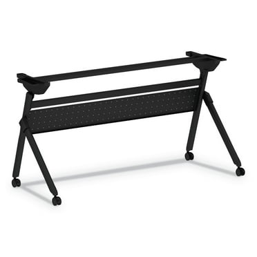 Alera Flip and Nest Table Base, 55 7/8w x 23 5/8d x 28 1/2h, Black -ALEVA7276BK