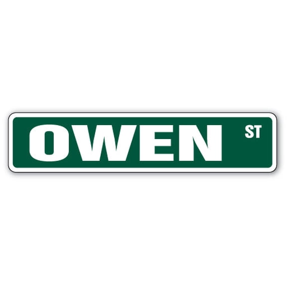 SignMission SS-624-OWEN 6 x 24 in. Owen Street Sign