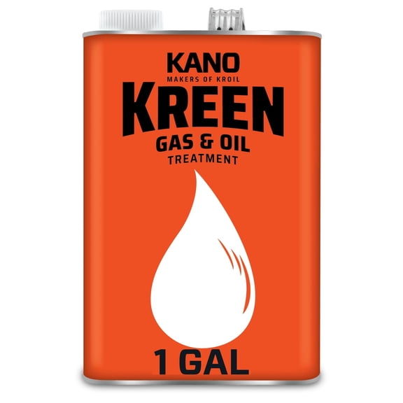 Kano Kreen All-In-One Gas & Oil Treatment (Liquid-1 Gallon Can-Single), Engine Additive to Restore Lost Power, Fuel Injector System Cleaner For Improved Mileage (KR011)