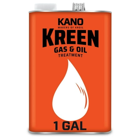 Kano Kreen All-In-One Gas & Oil Treatment (Liquid-1 Gallon Can-Single), Engine Additive to Restore Lost Power, Fuel Injector System Cleaner For Improved Mileage (KR011)