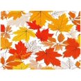 thumbnail image 5 of Fall Farmhouse Placemats Set of 4 Maple Leaf, Washable Placemats 12x18 Inch for Kitchen Dining Room, 5 of 7
