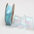 thumbnail image 3 of Cinta de organza transparente de 40 mm x 9 m, cintas de organza de colores, cintas de organza pura, cintas navideñas para ramos, cinta reflectante para bodas, 3 of 5