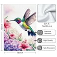 thumbnail image 3 of 2 Pcs Funny Kitchen Towels,Hummingbird and Flowers Microfiber Dish Towels,Kitchen Tea Towels,Kitchen Towel Set (18" X 26"), 3 of 3