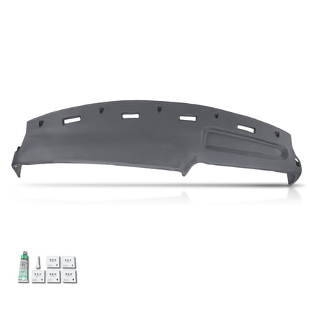 Dash Cover Cap Molded Dashboard Overlay Gray Fit For 1994-1997 Dodge Ram 1500 2500 3500