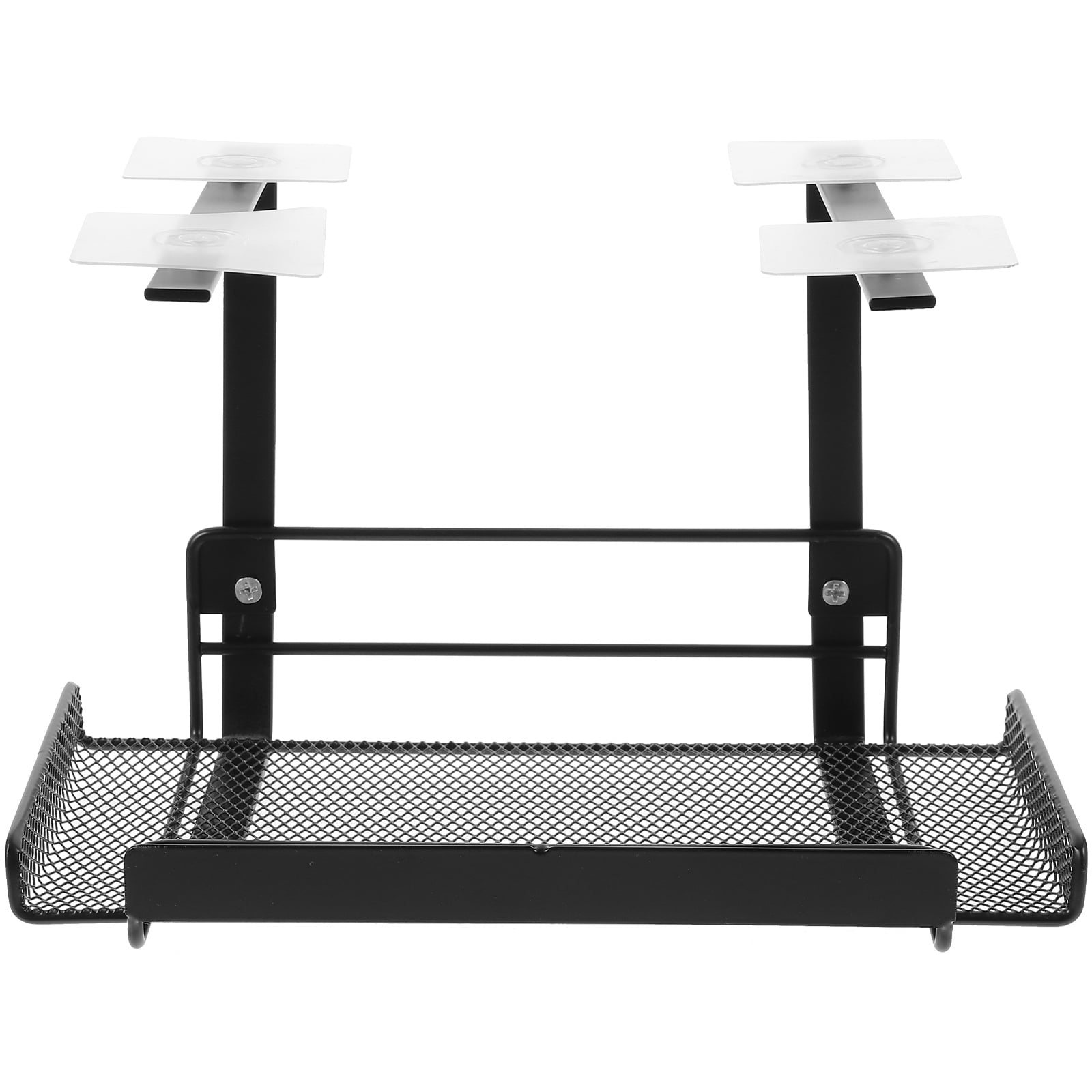 FUEENIRVA Black Under Desk Cable Management Tray, Wire Organizer Rack for Office and Home Use, 1 Pack Storage Solution