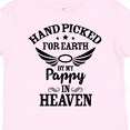 thumbnail image 4 of Inktastic Handpicked for Earth by My Pappy in Heaven with Angel Wings Boys or Girls Toddler T-Shirt, 4 of 5