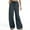 Navy, variant on Women's Casual Loose Wide Leg Pants Drawstring High Waisted Yoga Sweatpants Comfy Lounge Pants with Pockets