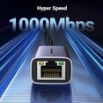 thumbnail image 2 of Adaptador USB C a Ethernet UGREEN Gigabit RJ45 USB 3.0 tipo C, 2 of 7
