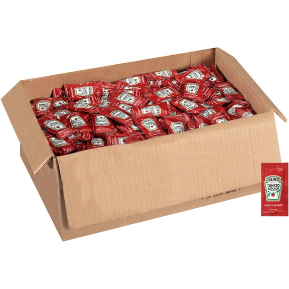 Heinz Single Serve Ketchup, 1000 ct Casepack