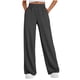thumbnail image 1 of WILLBEST Pantalones Casuales para Mujer - Pantalones de Bolsillo con Cintura Elástica a Cuadros Sólidos de Moda para Comodidad y Estilo Diario - Ropa de Mujer para Salidas Informales Y Chica, 1 of 5