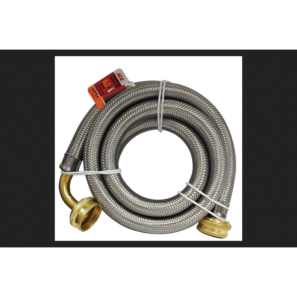 Ace 3/4 in. Stainless Steel Washing Machine Supply Line 60 in
