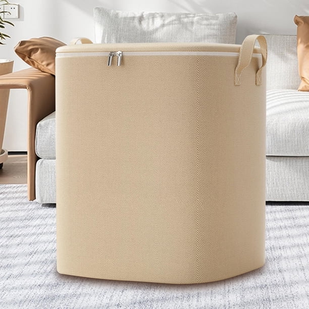 Bolsa de almacenamiento de ropa, caja de almacenamiento, organizador de equipaje, bolsa de embalaje universitaria para niños, juguetes, ropa, edredone 180L 50x50x70cm