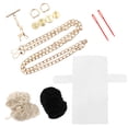 thumbnail image 3 of EeaseCA 1 Set DIY Stitch Purse Material Cross Stitch Kit Practical Handmade Accessory, 3 of 8