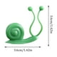 thumbnail image 2 of Pinzas autoadhesivas para plantas | Forma de caracol | Paquete de 10 | Clips de montaje en pared para interiores y exteriores | Material ABS flexible | Resistente a la oxidación | Se adapta a, 2 of 2
