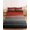 red, gray, black, variant on Cal.King Size Fitted Sheet Set - Blue Gray 3 Piece Bedding Sets 16" Deep Pocket Fitted Sheet with 2 Pillowcases, Vintage Farmhouse Gradient Wooden Grain Art Brushed Microfiber Hotel Luxury Bed Sheets