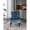 Light Blue + Velvet + Foam, variant on Purple Soft Velvet Armless Accent Chair, Tufted Button Single Sofa Chair for Indoor Use