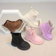 thumbnail image 6 of Fozruso Stylish Girls Boots Soft Sole Short Ankle Boots Kids For Girls,Waterproof Boots Sizes 2 Big Kid(10-10.5 Years), 6 of 6
