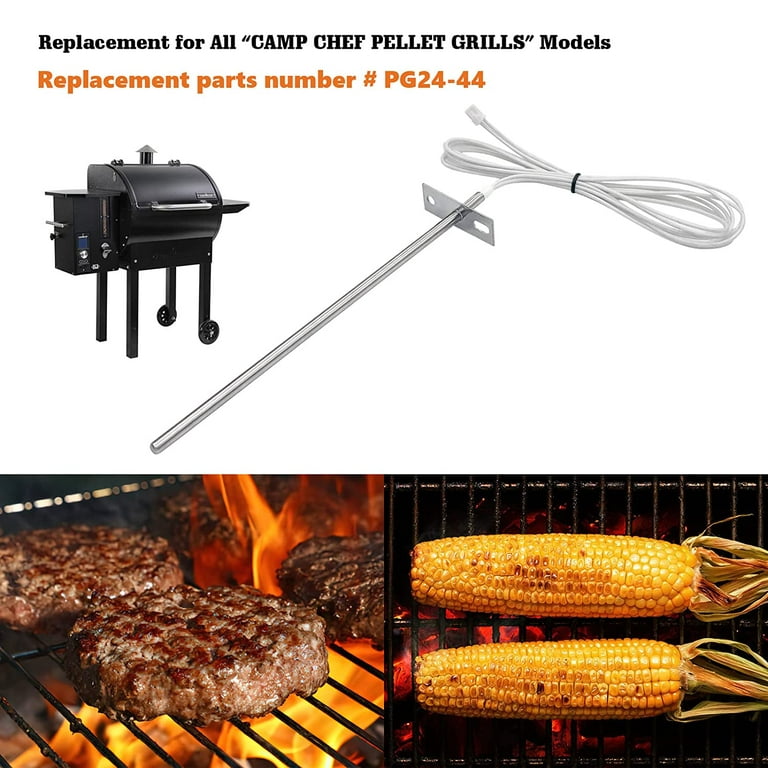 YAOAWE RTD Temperature Probe Sensor Replacement for Camp Chef Wood Pellet  Smoker Grill Accessorie, Replace Parts PG24-44 