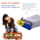 thumbnail image 5 of Toallas de playa de los Minions, toallas de baño absorbentes y ligeras de secado rápido, toalla de baño de microfibra ultra suave para viajes, playa, gimnasio, camping, yoga, picnics, piscina, 27,5 x, 5 of 8