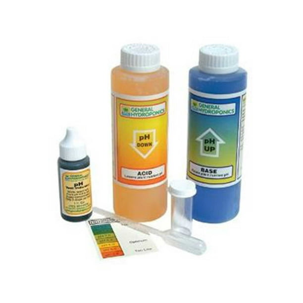 Microgreens pH Control Kit by General Hydroponics pH Test Kit, pH UP