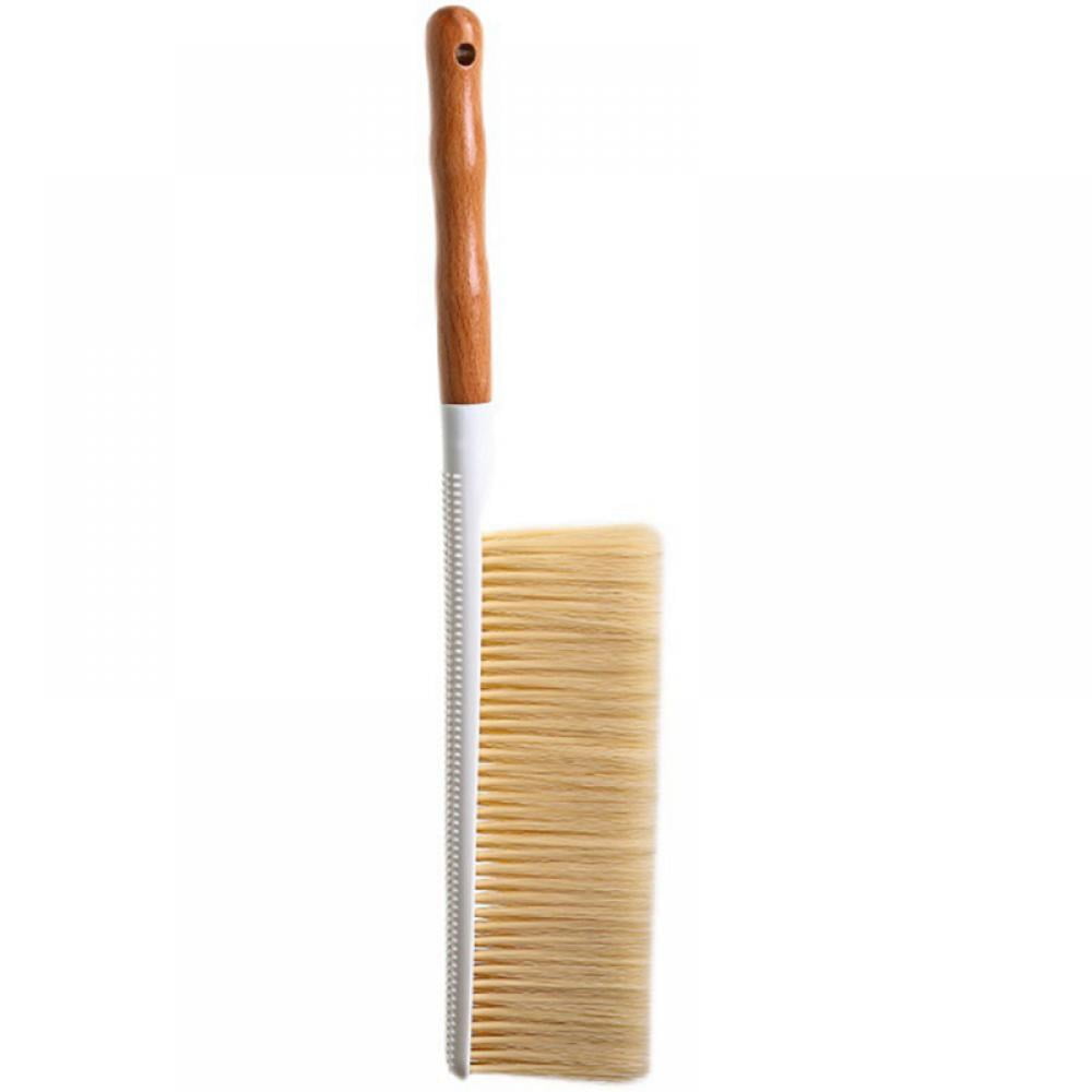 Hand Broom, Dust Brush, Horse Hair Brush with Wood Handle, Duster for
