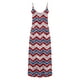 thumbnail image 4 of Puntoco Vestidos Mujer Verano Estilo Verano Mujer Día De La Independencia Impreso Correa De Vacaciones Vestido con Cuello En V, 4 of 4