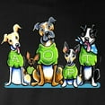 thumbnail image 3 of CafePress - Adopt Shelter Dogs DK Long Sleeve T Shirt - Long Sleeve Dark T-Shirt, 3 of 4