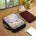 thumbnail image 3 of ZUXONGSY Hummingbird Butterfly Colorful Floral Pattern Bible Case for Women Zippered Bible Cover Church Bag Bible Protective with Handle Portable Bible Bag Bible Carrier Bible Study Supplies, 3 of 6