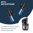 thumbnail image 3 of Auriculares compatibles con Bluetooth con estuche de carga deportivo TWS auriculares con control de micrófono Toque Mini auriculares Negro Noticed EL022575-03B, 3 of 7