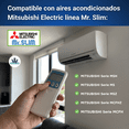 thumbnail image 4 of Control Compatible Con Mitsubishi MCFH A12WV MS12TN, 4 of 4