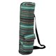 thumbnail image 1 of Bolsa para esterilla de Yoga, diseño de bolsillo multifuncional, estampado étnico verde, correa para el hombro, bolsa de almacenamiento ajustable, 1 of 8