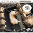 thumbnail image 2 of Extensor de asiento trasero para perros, funda de asiento de coche resistente para asiento trasero y masticador agresivo, funda de asiento de coche grande para perros, hamaca de perro para coche, cama, 2 of 8