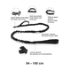 thumbnail image 4 of Collar Y Cuerda Para Perros Talla Extragrande Belug Negro, 4 of 5