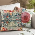 thumbnail image 4 of Set of 2 Turkish Persian Style Pillow Covers Without Insert 16''x16'' Pillow Case for Home Decorative Cushion Cover Men Women Boy Girl Room Cushion Cover for Home, 4 of 6