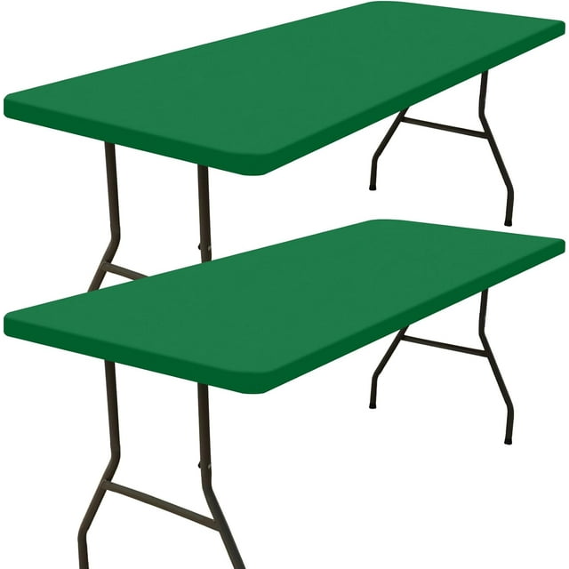Rectangle Picnic Table Cloth Elastic Fitted Tablecloths for Foot Tables Washable Polyester Table Cover for Camping Indoor and Outdoor (Yellow &#;x&#;)