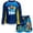 Blue, variant on Paw Patrol Chase Marshall Rubble Raglan Rash Guard and Swim Trunks Outfit Set UPF 50+ Toddler to Little Kid