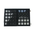 thumbnail image 4 of lionlar Diamond Gemstone Display Tray Multi Grid Jars Portable Container for s Store black 40 grid, 4 of 9