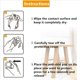 thumbnail image 5 of 3X Cojín Antideslizante de Muebles Protectores de Piso Engrosados Antideslizantes Redondos Autoadhesivos de los Pies para el Sofá de la Silla de la Mesa del Escritorio, 5 of 5